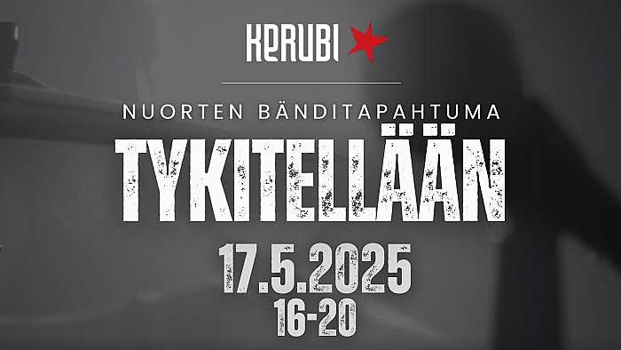 Tykitellään -  Nuorten bänditapahtuma